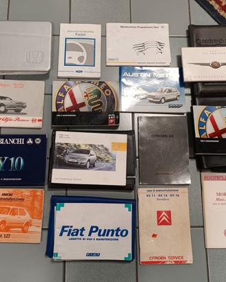 Libretti uso e manutenzione vari