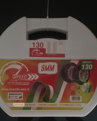 catene auto nuove gruppo 130, 9mm