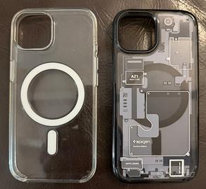 Cover originale Apple iPhone 15 + 1 Spigen + altre
