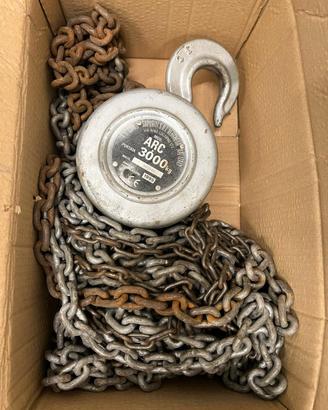 Paranco manuale portata 3000KG