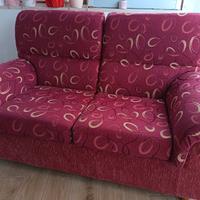 Divano 2 posti in tessuto sfoderabile