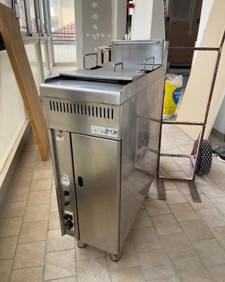 Friggitrice professionale a gas