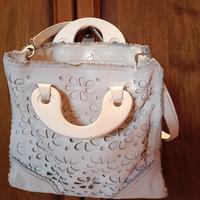 borsa pelle Alberta Ferretti 