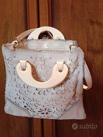 borsa pelle Alberta Ferretti 