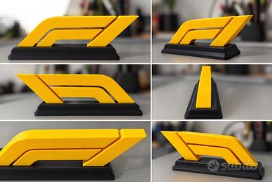 Espositore  f1-logo formula 1 stampa 3d