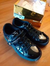 Sneakers Solo Soprano con strappo e glitter