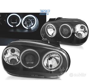 FARI VOLKSWAGEN VW GOLF 4 ANGEL EYES NERI