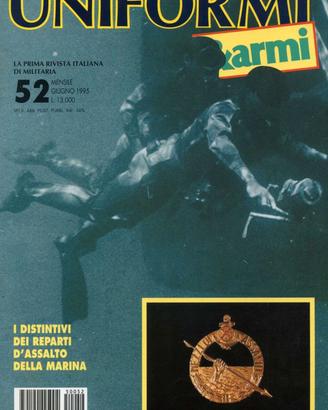 Uniformi e Armi nr. 52,53,54,55,58 albi usati