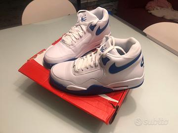 Scarpe nike air legacy bianche e blu 41 Abbigliamento e