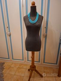 Manichino da sarta in legno