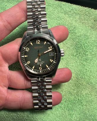 orologio seiko baby alpinist verde diver 200 metri