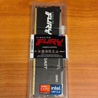 Kingston RAM RGB DDR5 6000Mhz NUOVA