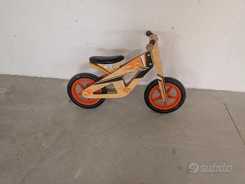 bici senza pedali  legno 