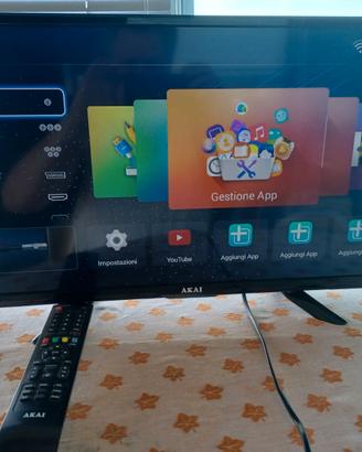 tv 24 pollici smart Akai