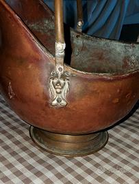 Porta carbone vintage