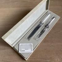 Set 2 posate per arrosto in argento 800 Cesa 1882.