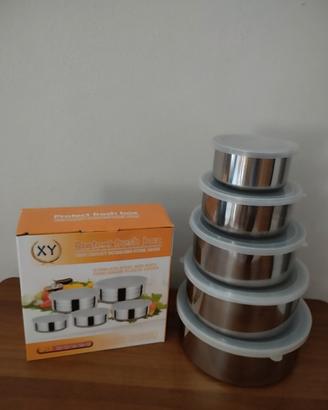 Contenitori Con coperchio per alimenti 
