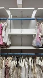 Scaffali per negozio abbigliamento e non solo