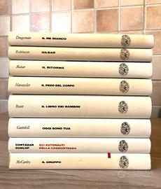 Lotto otto libri Supercoralli Einaudi