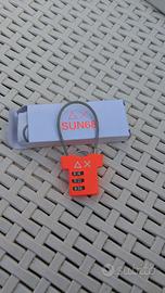 Luchetto sun 68 combinazone acciaio.