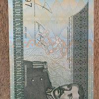 banconota 10 pesos Repubblica Dominicana