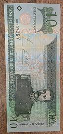 banconota 10 pesos Repubblica Dominicana
