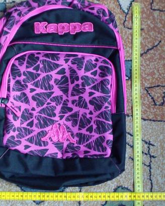 Zaino Robe di Kappa nero-fuxia nuovo