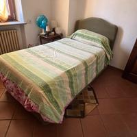 Letto con cassone una piazza e mezza