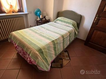 Letto con cassone una piazza e mezza