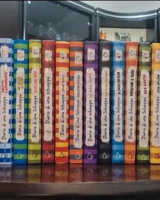 Collana libri diario di una schiappa 
