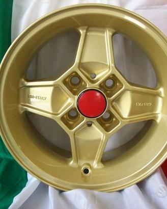 Cerchi CD30 cromodora abarth style 5,5x13 oro 4x98