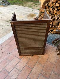 Copricaldaia in legno