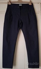 Pantaloni Brunello Cucinelli, tg. 40, blu scuro 