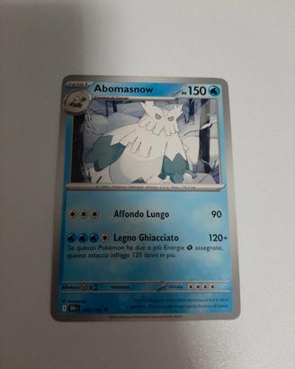 Carta Pokémon Abomasnow  060/182