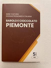 Moneta da collezione barolo e cioccolato