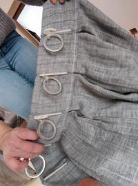 tende da parete con bastoni