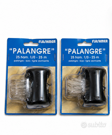 2 Palangari Flashmer nuovi – 25 ami misura 1/0