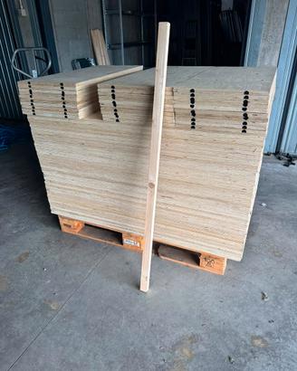 Listelli legno piano legno abete