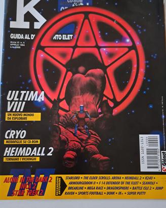 Rivista Vintage K videogiochi 
