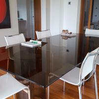 TAVOLO IN VETRO LUXOR FIAM