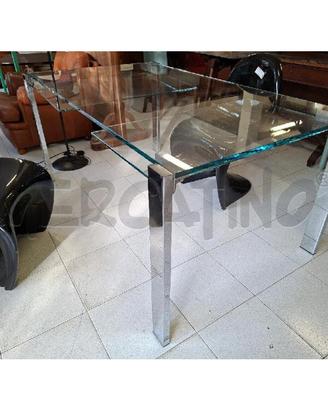 TAVOLO TONELLI RETTANGOLARE CRISTALLO ALLUNGABILE