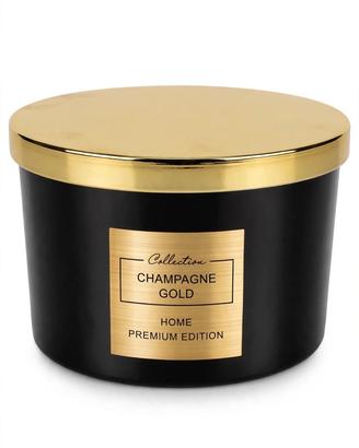Candela profumata Champagne Gold 3 stoppini