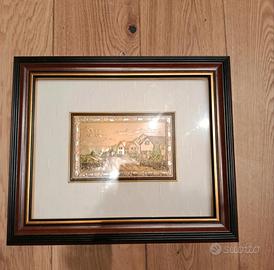 Quadro bassorilievo in Lamina d'Argento