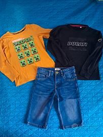 Abbigliamento primavera 8 anni