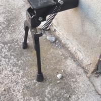 cavalletto doppio per bici