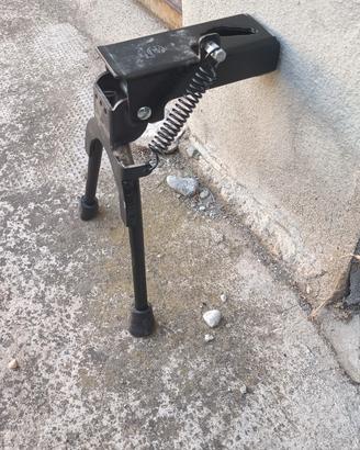 cavalletto doppio per bici