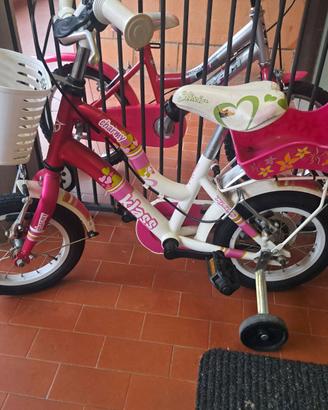 Bici bimba con rotelle