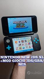 NEW NINTENDO 2DS XL + GIOCHI 3DS/GBA/NES INCLUSI 