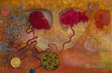 Dipinto  su tela  ad olio cm 120x80