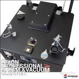 Sistema combinato professionale vapore-aspirazione